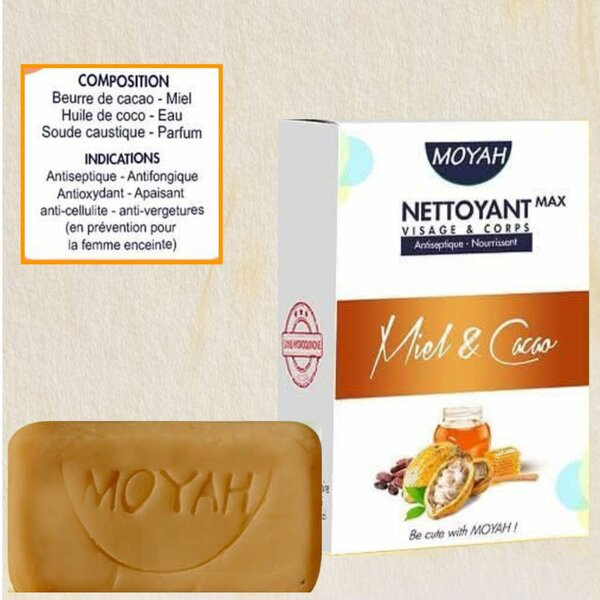 Savon Visage & Corps Miel & Cacao