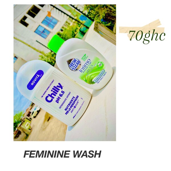 Chilly feminine wash, makeup cleanser, baby wipe, Nivea body