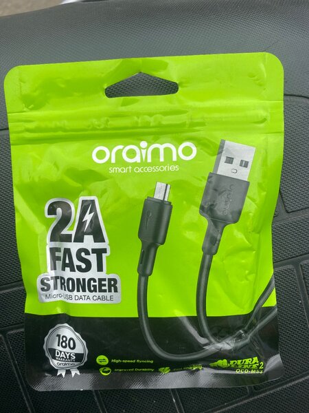 Câble MicroUSB Oraimo 2A Rapide