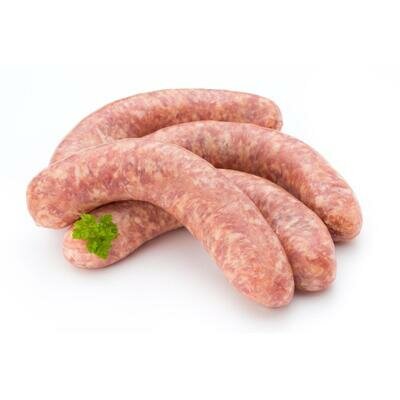 Saucisses de porc assaisonnées