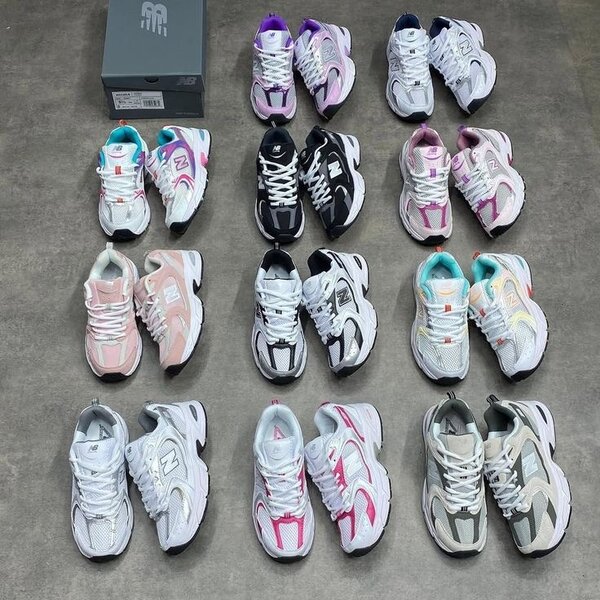 Sneakers multicolores tendance