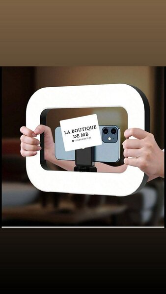 Ring light influenceur