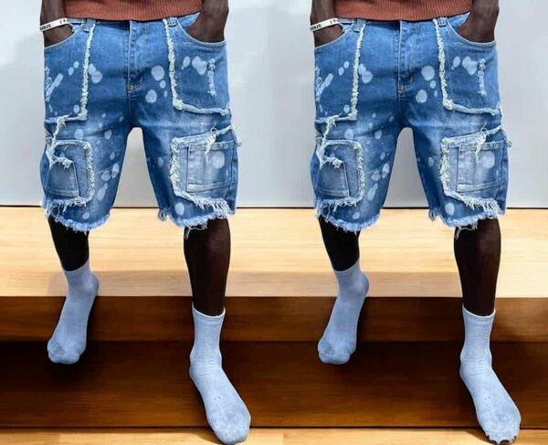 Shorts en jean décontractés