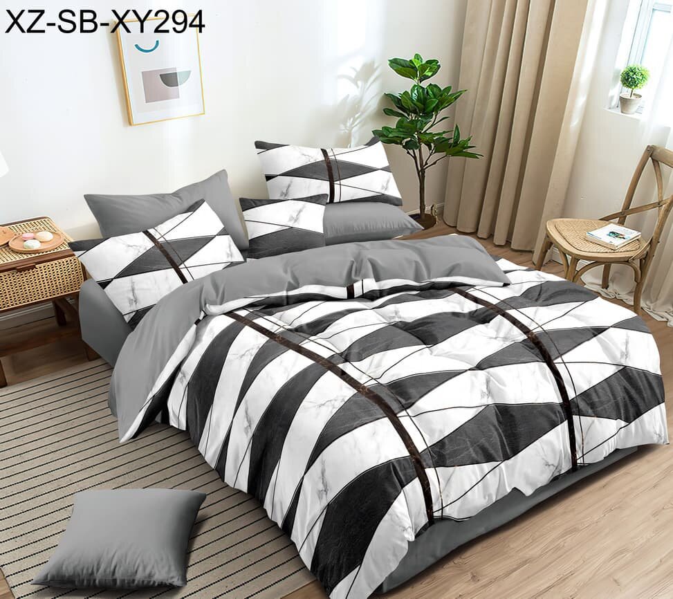 Set de literie moderne en coton