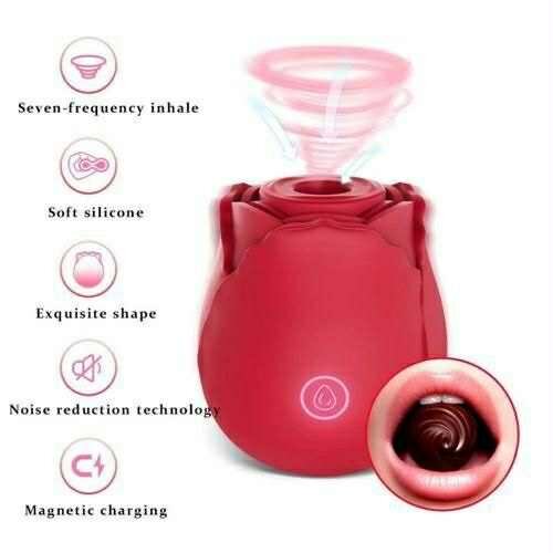 Stimulateur Rose 10 Modes Suction