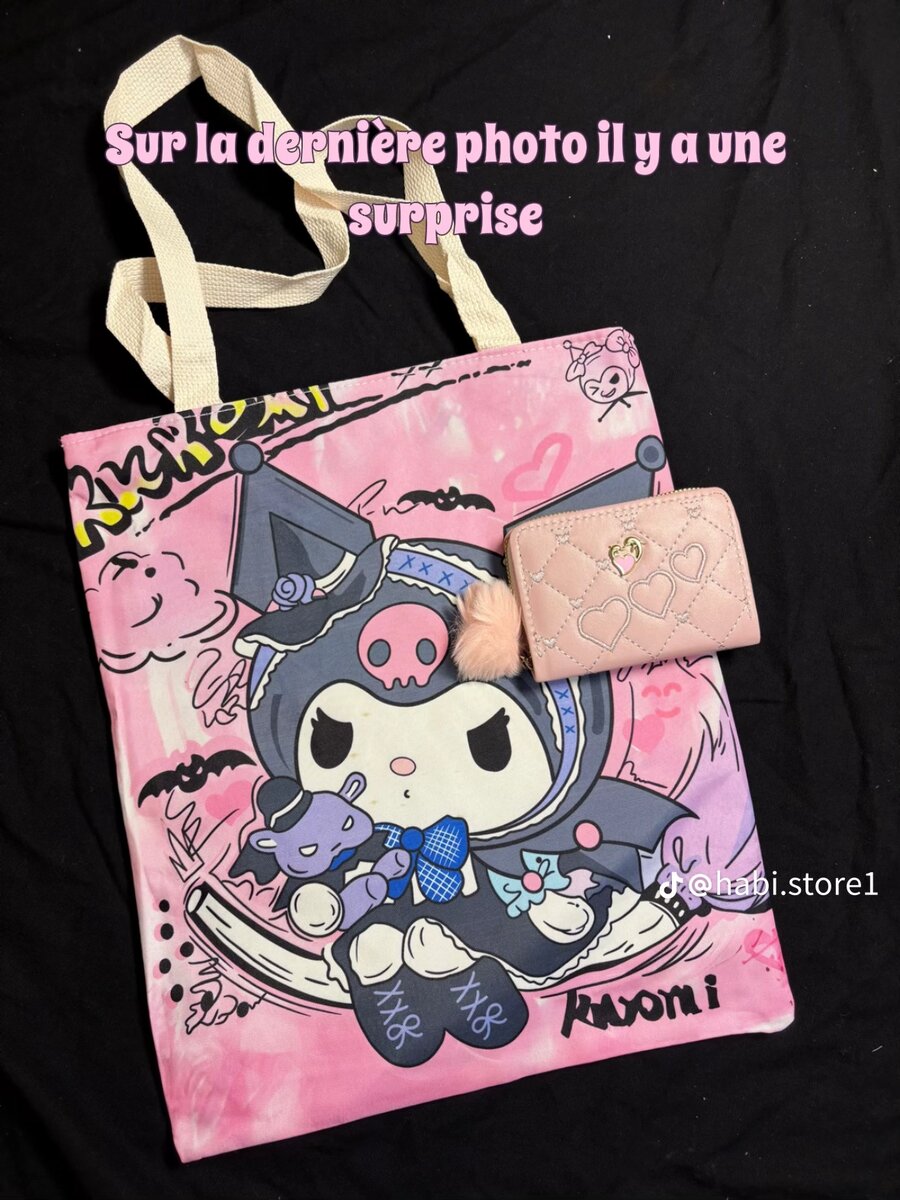 Tote bag anime mignon
