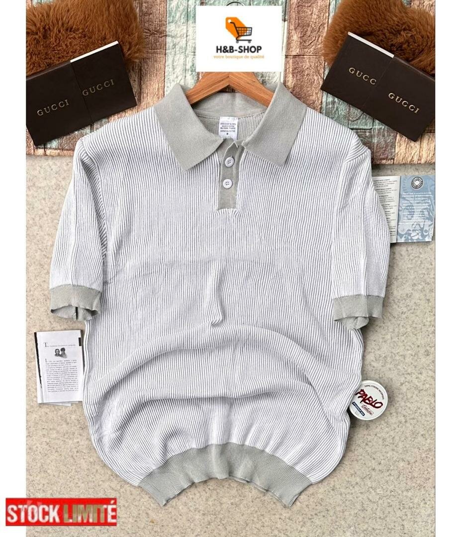 Polo en maille léger tendance