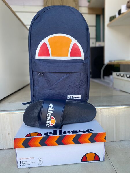 Ellesse bags and slides