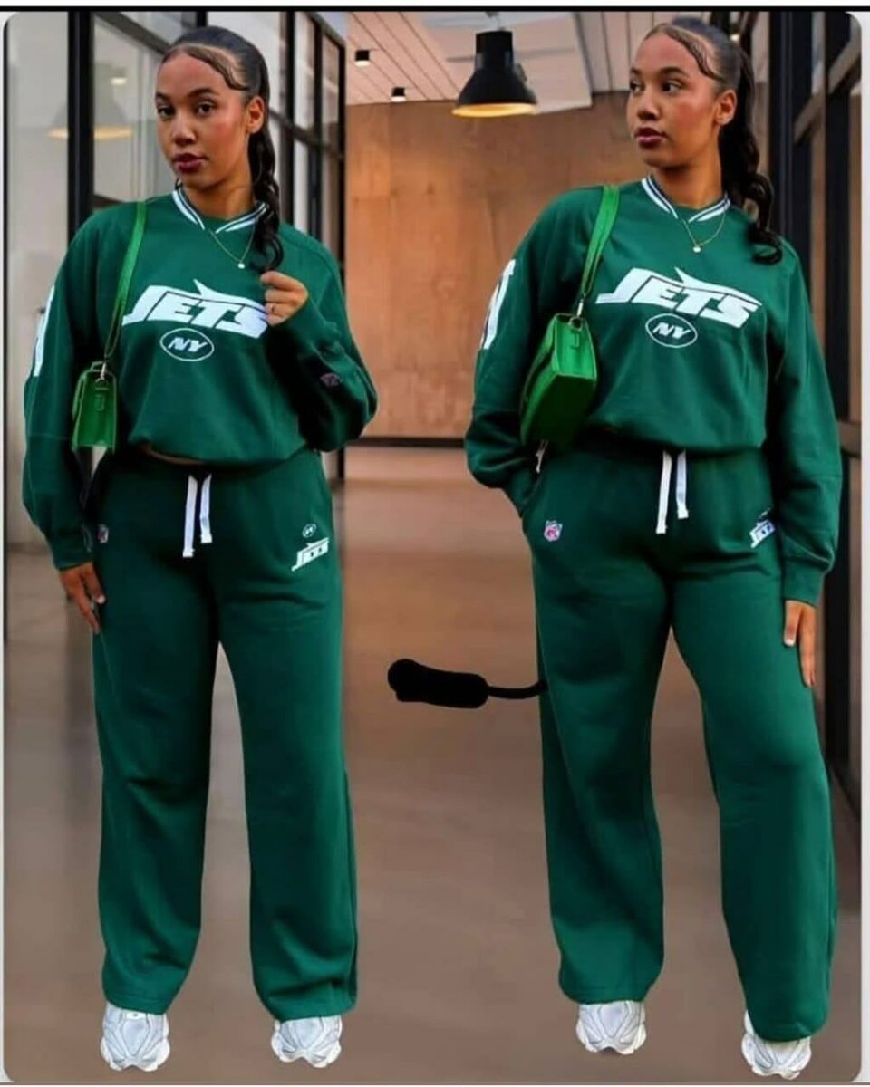 Ensemble survêtement femme vert