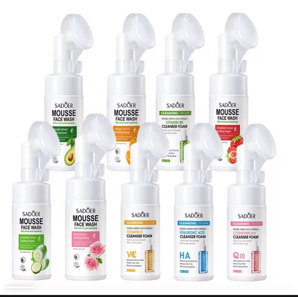 Mousse nettoyant visage Sadoer