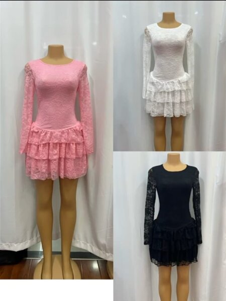 Robe en dentelle élégante