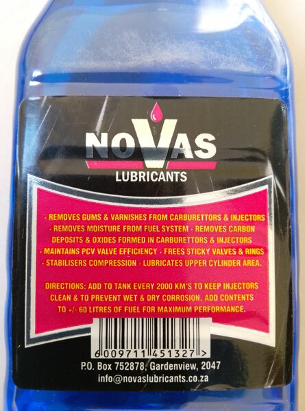 Injector cleaner NOVAS