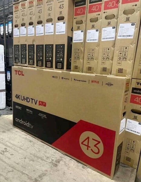 TCL 43inches television, very