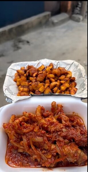 Délice de plantains et poulet