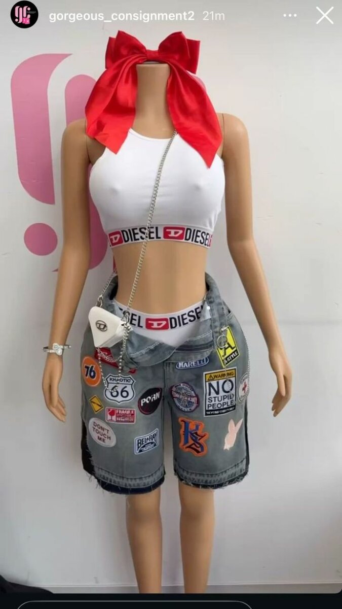 Débardeur et Shorts Diesel