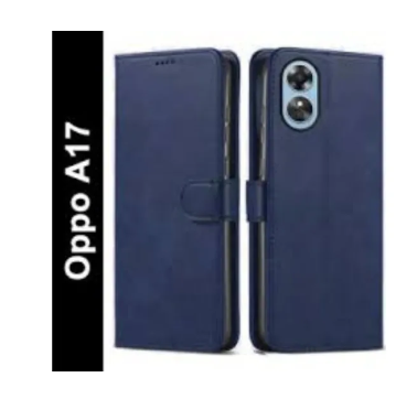 Oppo A17 2022 Oppo A17K Case, Premium PU Leather Magnetic Shockproof Book Stand Folio Flip Wallet Case Cover with Card Holder high