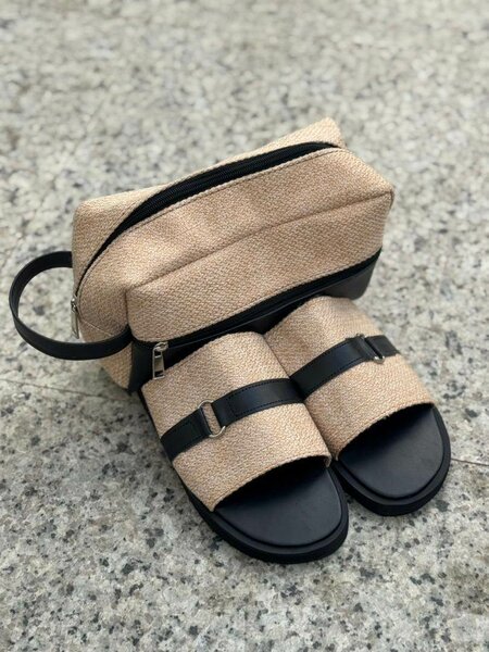 Sandales en cuir élégant