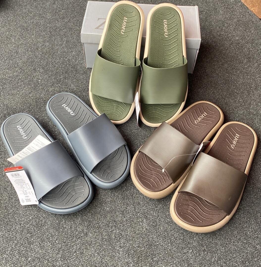 Sandales confortables en cuir