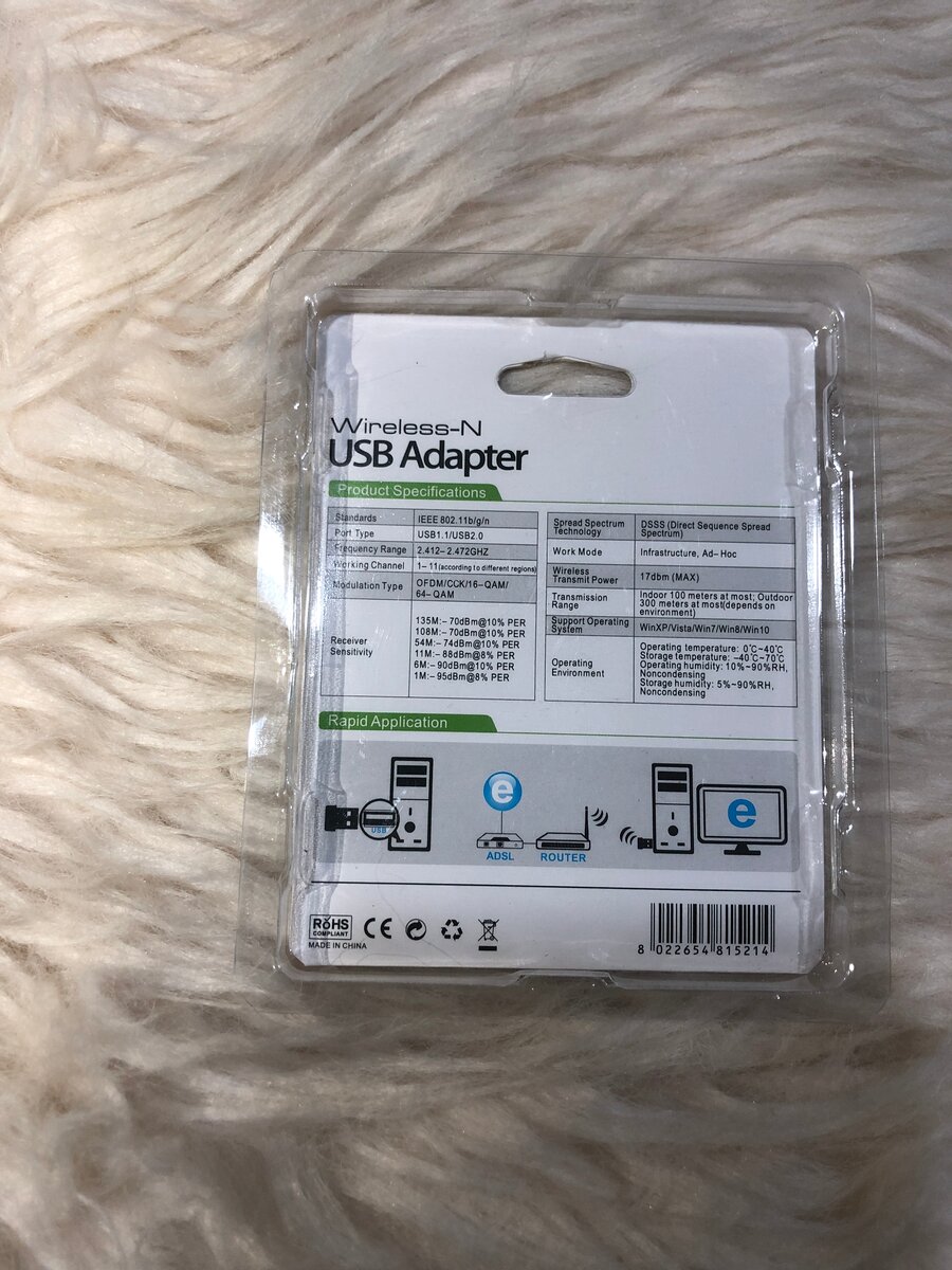 Adaptateur USB WiFi 150 Mbps