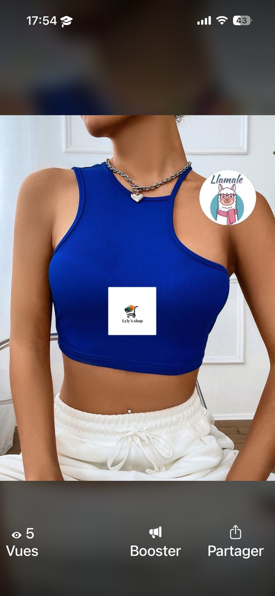 T-shirts courts pour femmes