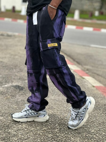 Pantalon cargo tendance homme