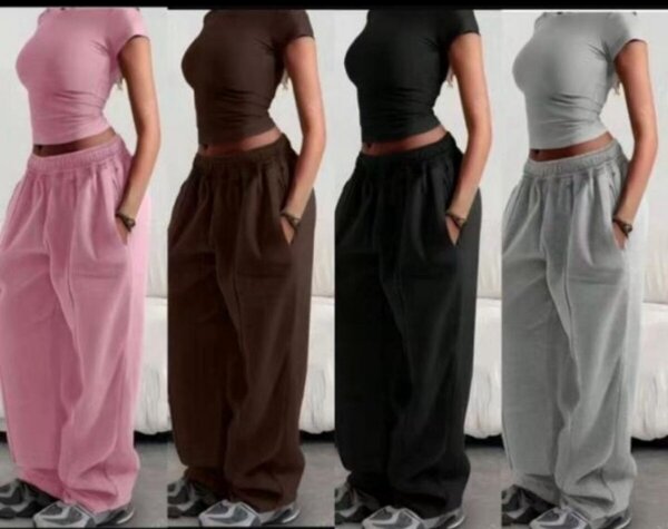 Pantalons larges décontractés