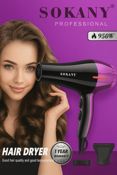 Sokany Sèche-Cheveux 950W