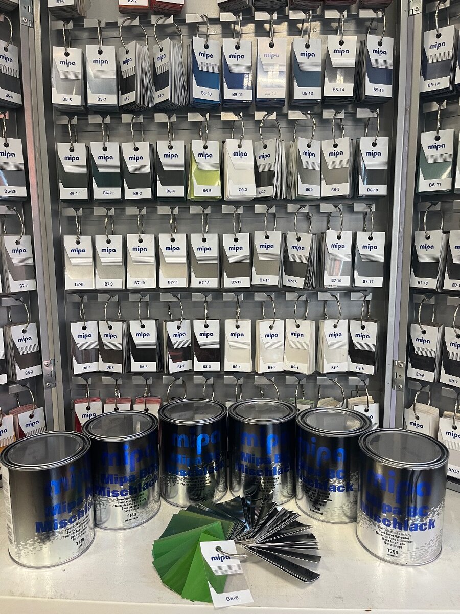 Подбор автокраски