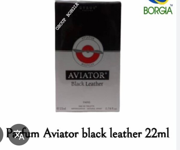 Parfum Aviator Cuir Noir 22ml