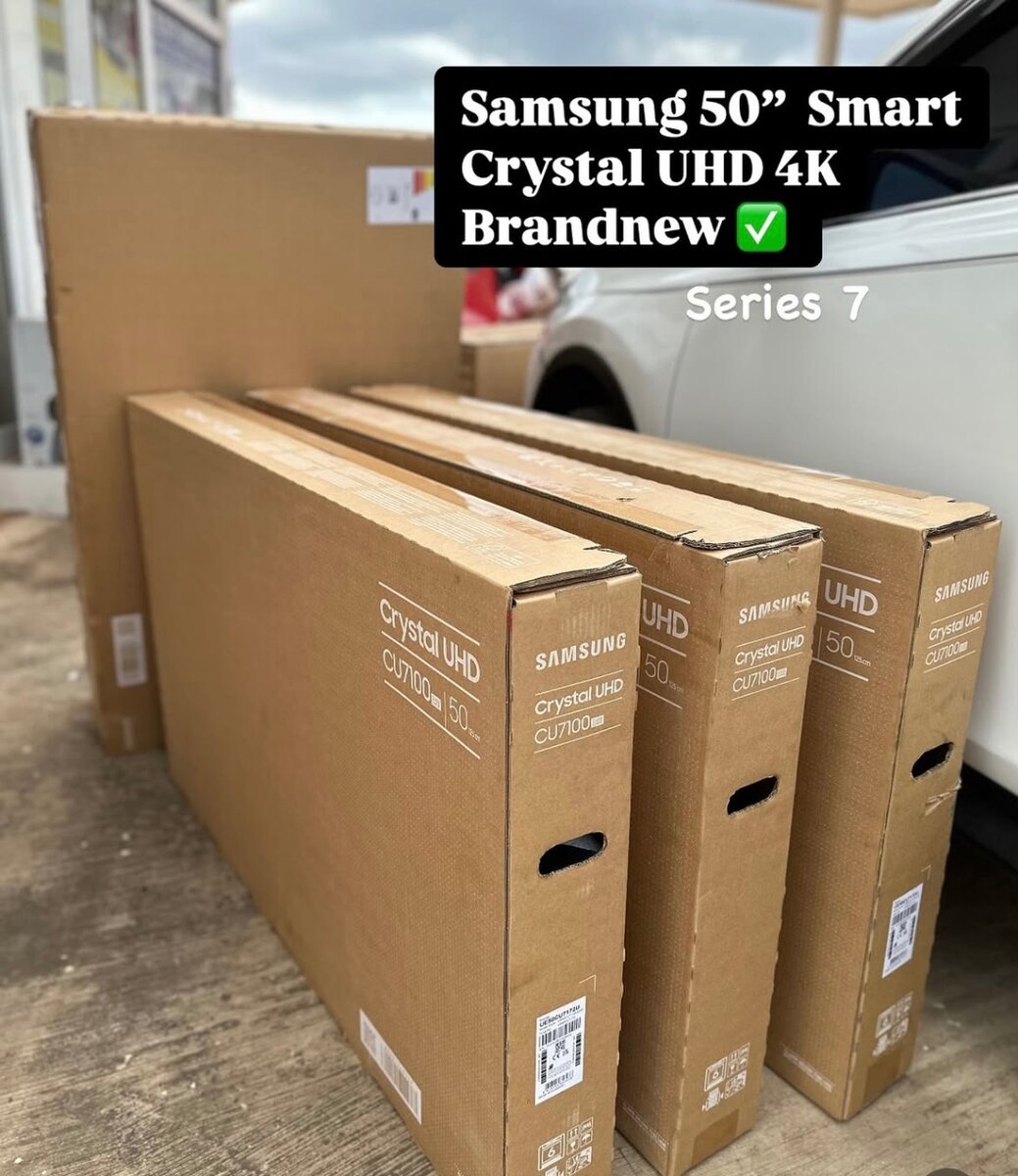 SUMSANG 50 SMART CRYSTAL UHD 4K BRAND NEaw