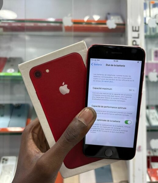 iPhone reconditionné rouge