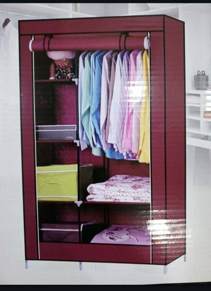 Oxford Cloth Bedroom Wardrobe,Portable Organizer Wardrobe