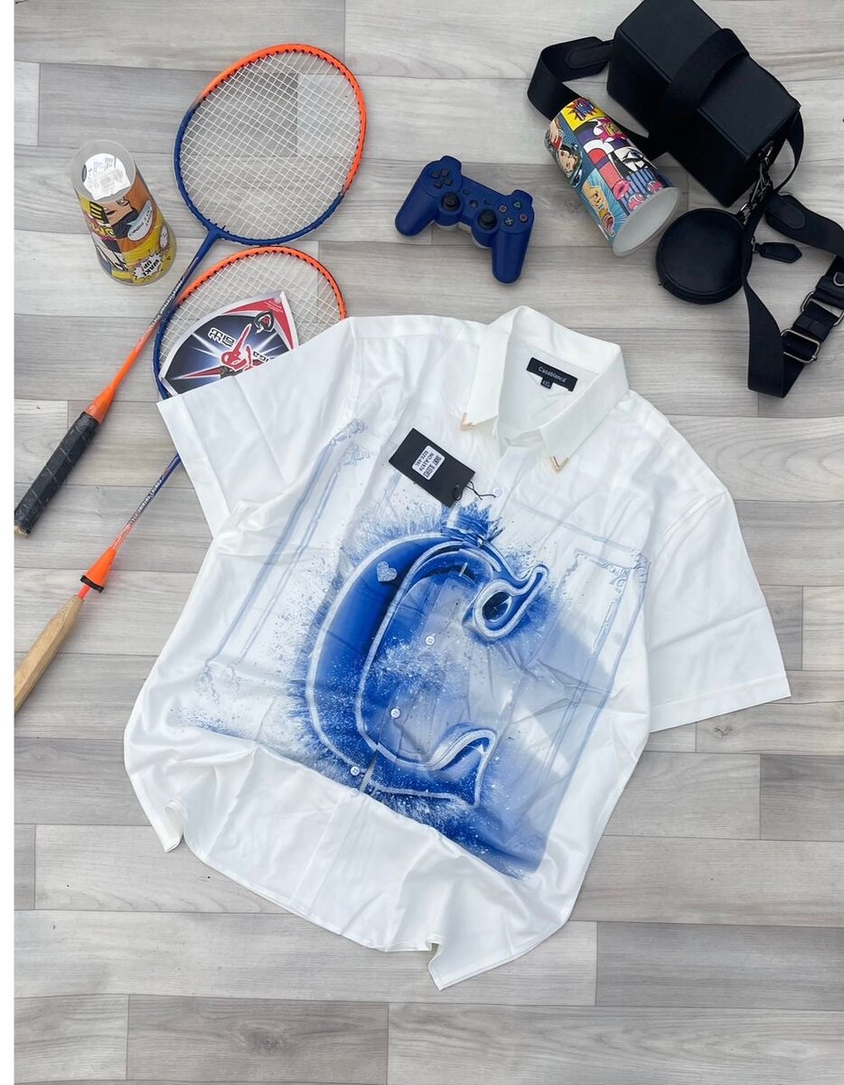 Chemise décontractée unisexe