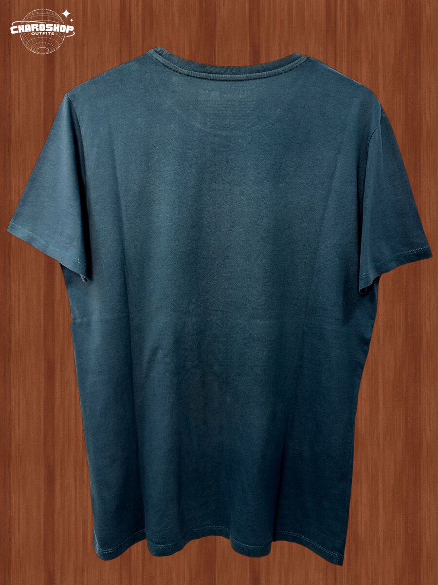 T-shirt bleu pour hommes