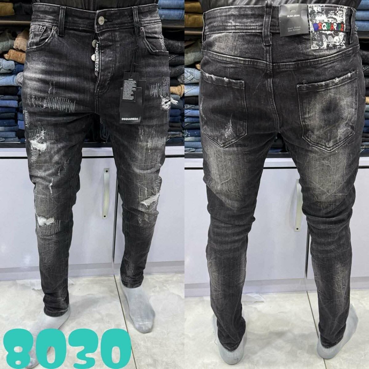 Jean slim homme décontracté