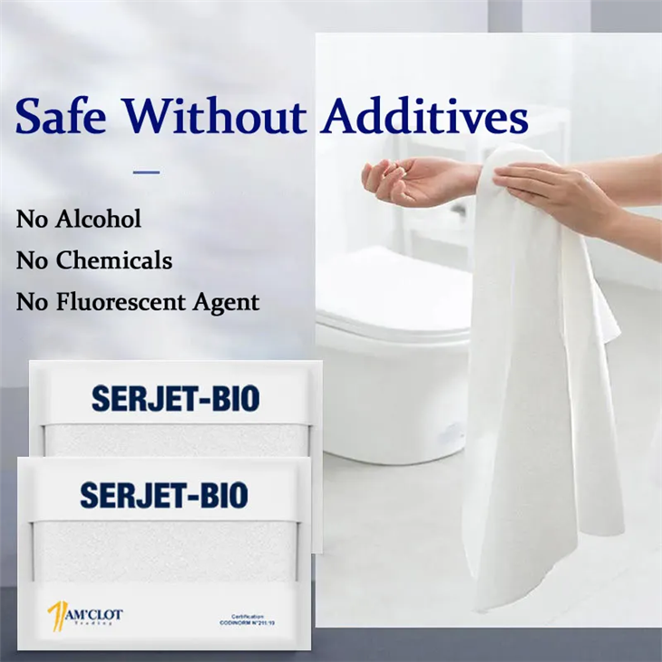 Serjet-Bio Lingettes Non Tissées