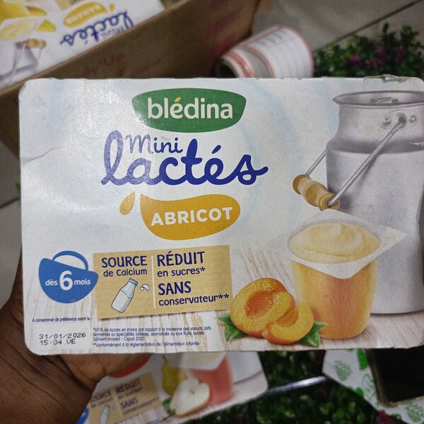 Blédina Mini Lactés Abricot