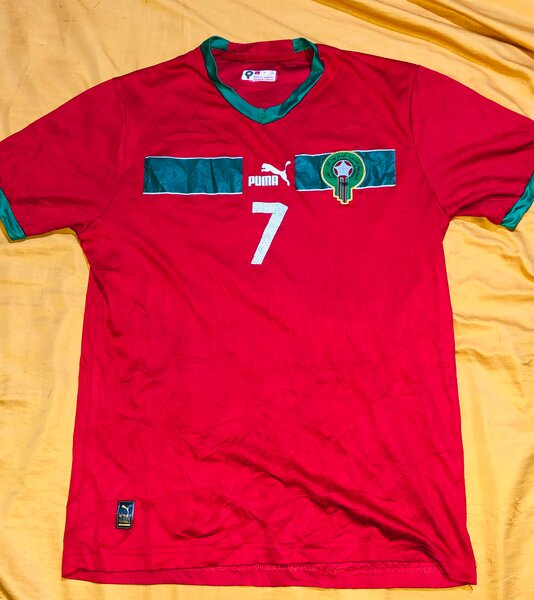 Maillot de football Maroc rouge