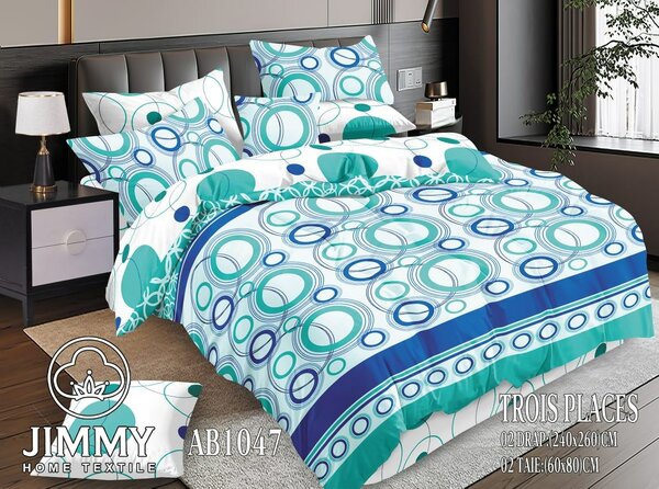Parure de lit Jimmy AB1047 3 pièces