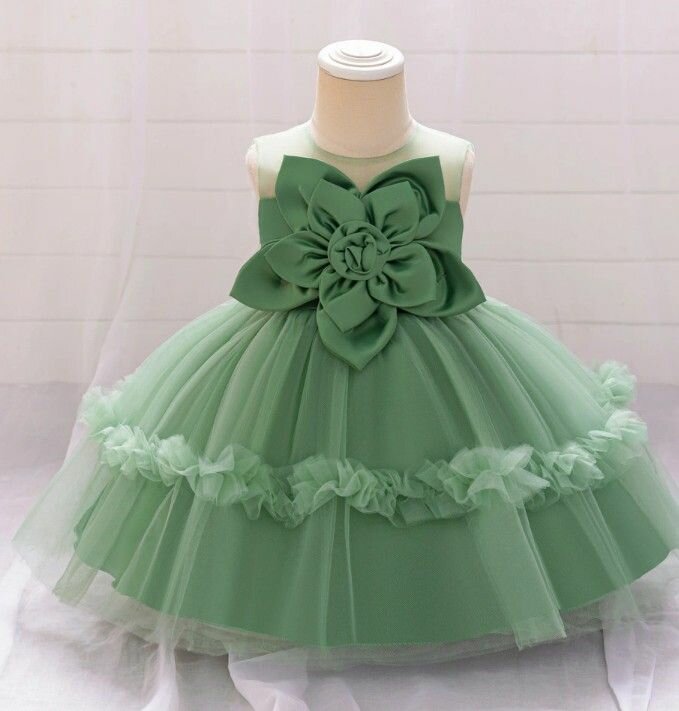 Robe Bébé Fleurie Chic