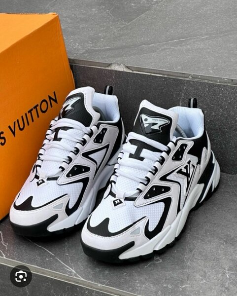 Sneakers tendance blanc et noir