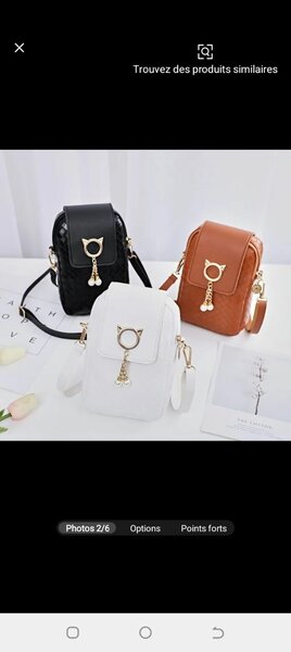 Sac bandoulière tendance