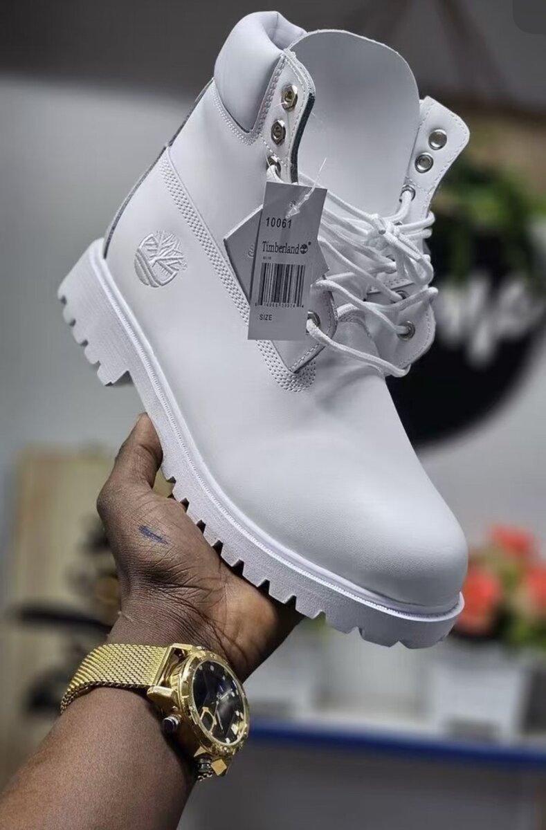 Bottes robustes en cuir pour hommes