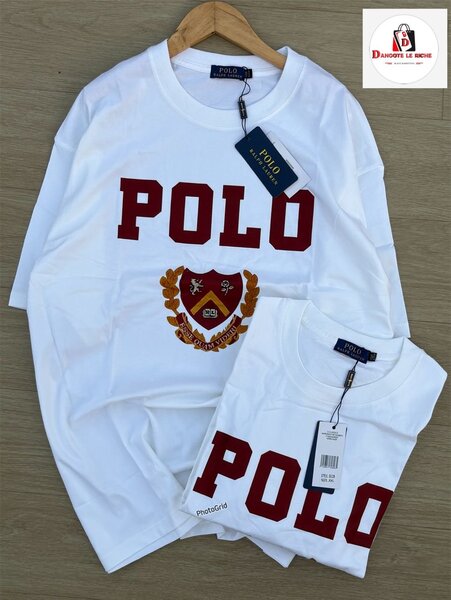 T-shirt Polo Blanche Homme