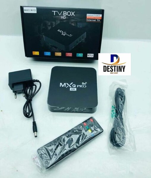Boîtier TV Android 4K MXQ Pro