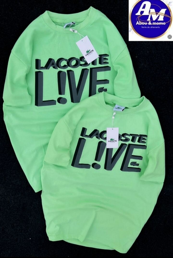 T-shirts colorés tendance