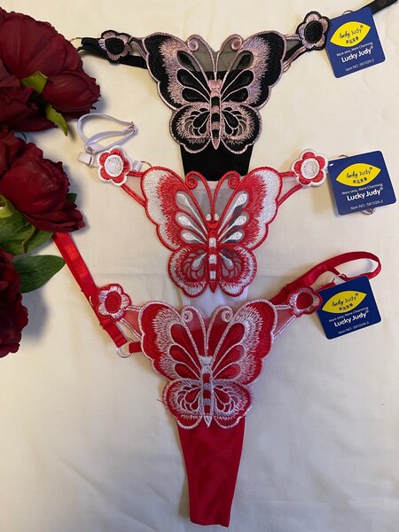 Butterfly thongs