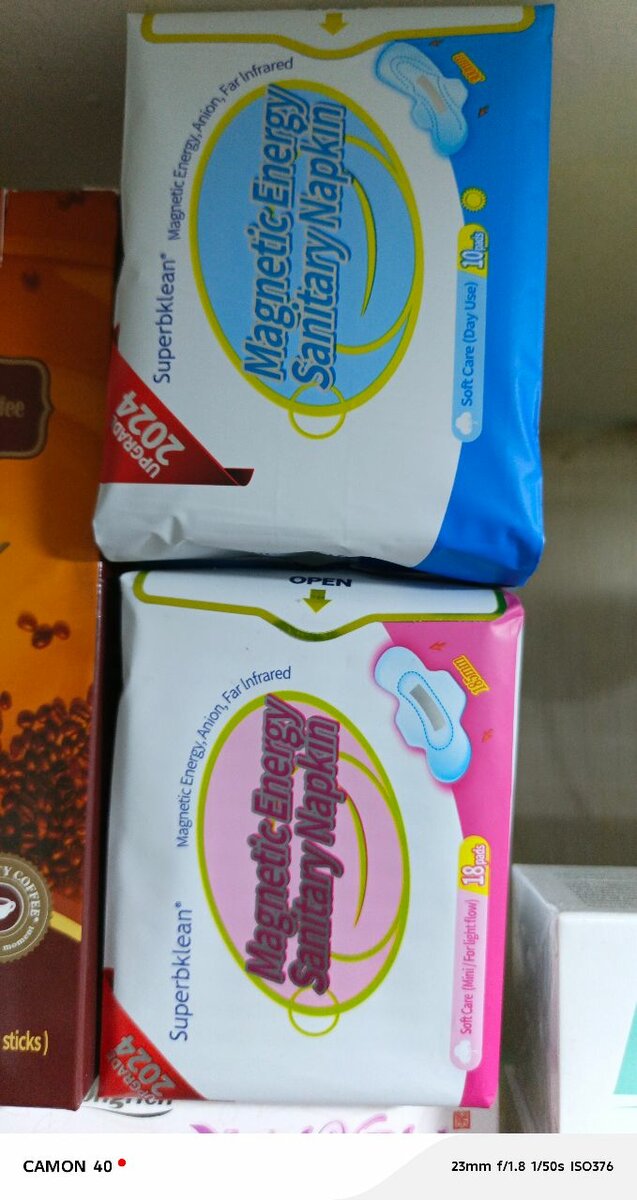 Superbklean Serviettes Hygiéniques Magnétiques