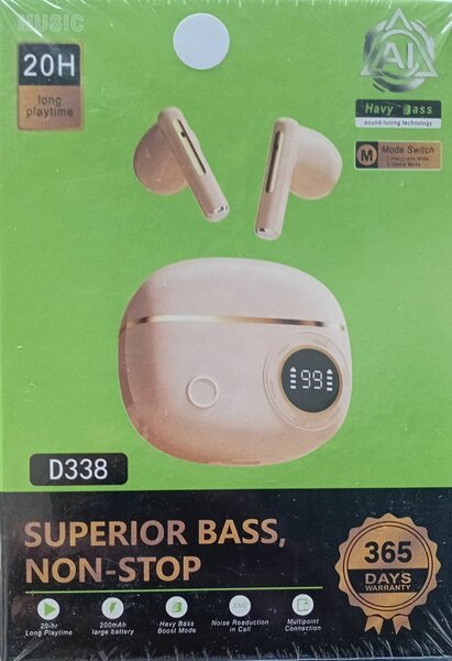 Écouteurs sans fil D338