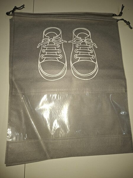 Sacs à chaussures gris polyvalents